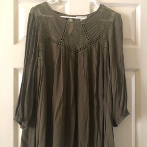 Boho maternity top